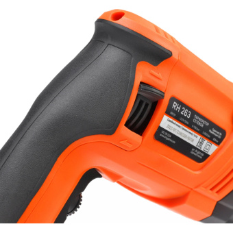 Перфоратор PATRIOT RH 263 SDS+ мощность 880 Вт 2.9 Дж 3 режима работы макс.диаметр 26 мм глубиномер кейс 140301324 от магазина РЭССИ