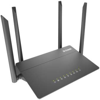 Роутер беспроводной D-Link DIR-822/RU/R4A AC1200 10/100BASE-TX черный от магазина РЭССИ