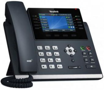 Телефон IP Yealink SIP-T46U черный от магазина РЭССИ