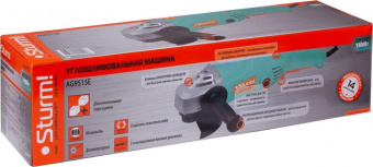 Углошлифовальная машина Sturm! AG9515E 1400Вт 8000об/мин рез.шпин.:M22.2 d=150мм от магазина РЭССИ