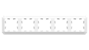 ATLASDESIGN ANTIQUE 5-постовая рамка, универсальная, ЛОТОС от магазина РЭССИ