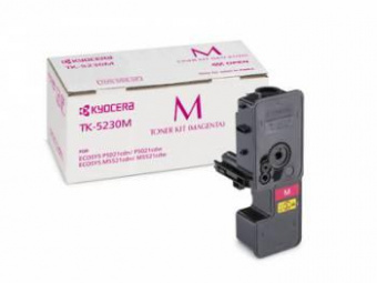Картридж лазерный Kyocera TK-5230M 1T02R9BNL0 пурпурный (2200стр.) для Kyocera P5021cdn/cdw M5521cdn/cdw от магазина РЭССИ