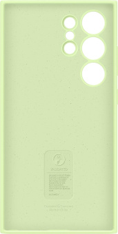 Чехол (клип-кейс) Samsung для Samsung Galaxy S24 Ultra Silicone Case S24 Ultra лайм (EF-PS928TGEGRU) от магазина РЭССИ