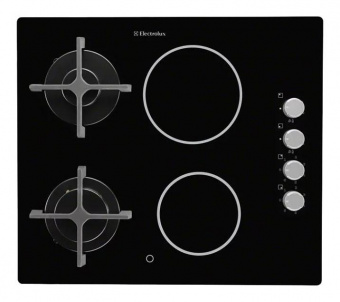 Газовая варочная поверхность Electrolux EGE6172NOK черный от магазина РЭССИ