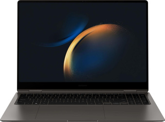 Ноутбук Samsung Galaxy Book 3 Pro 360 NP964 Core i7 1360P 32Gb SSD1Tb Intel Iris Xe graphics 16" AMOLED Touch 3K (2880x1800) Windows 11 Professional graphite WiFi BT Cam (NP964QFG-KA3US) от магазина РЭССИ