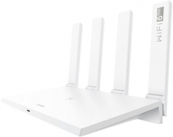 Роутер беспроводной Huawei WS7100 (AX3 DUAL-CORE) (53037713) AX3000 10/100/1000BASE-TX белый от магазина РЭССИ