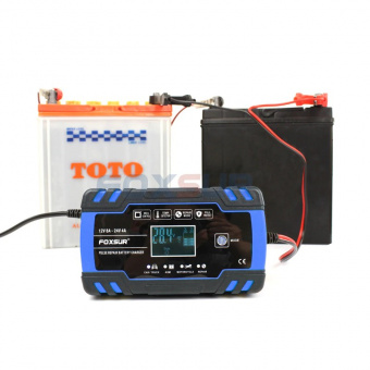  FBC122408D Зарядное устройство  12V 24V 8A от магазина РЭССИ