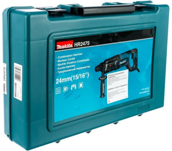 Перфоратор Makita HR2475 патрон:SDS-plus уд.:2.7Дж 780Вт (кейс в комплекте) от магазина РЭССИ