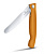 Нож кухонный Victorinox Swiss Classic (6.7836.F9B) стальной для овощей лезв.110мм серрейт. заточка оранжевый блистер от магазина РЭССИ