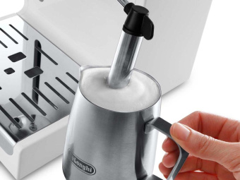Кофеварка рожковая Delonghi ECP33.21.W 1100Вт белый от магазина РЭССИ