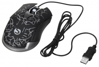 Мышь SunWind SW-M705G черный оптическая (3600dpi) USB для ноутбука (6but) от магазина РЭССИ