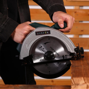 Циркулярная пила (дисковая) Zitrek ZKCS1500 1500Вт (ручная) D диска.:185мм (085-1305) от магазина РЭССИ