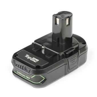 Аккумулятор для RYOBI 18V 2.0AH (LI-ION) PN: RB18L25 TopOn TOP-PTGD-RY-18-2.0 от магазина РЭССИ