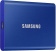 Картинка Накопитель SSD Samsung USB-C 1Tb MU-PC1T0H/WW T7 1.8" синий от магазина РЭССИ Накопитель SSD Samsung USB-C 1Tb MU-PC1T0H/WW T7 1.8" синий от магазина РЭССИ