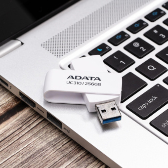 Флеш Диск A-Data 256GB UC310 UC310-256G-RWH USB3.2 белый от магазина РЭССИ