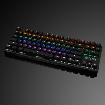 Клавиатура Оклик 969G SHOTGUN механическая черный USB Multimedia for gamer LED от магазина РЭССИ