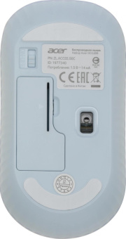 Клавиатура + мышь Acer OCC205 клав:белый/голубой мышь:белый/голубой USB беспроводная slim Multimedia (ZL.ACCEE.00C) от магазина РЭССИ