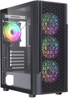 Корпус Accord 3312 черный без БП ATX 2xUSB2.0 1xUSB3.0 audio bott PSU от магазина РЭССИ