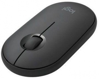 Мышь Logitech M350 темно-серый оптическая (1000dpi) беспроводная BT/Radio USB (2but) от магазина РЭССИ