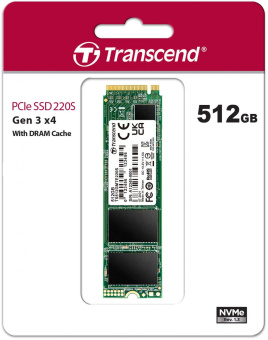 Накопитель SSD Transcend PCI-E 3.0 x4 512Gb TS512GMTE220S M.2 2280 от магазина РЭССИ