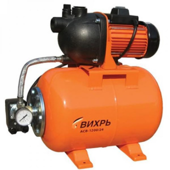 Насосная станция напорный Вихрь АСВ- 800/24 800Вт 3600л/час (68/1/1) от магазина РЭССИ