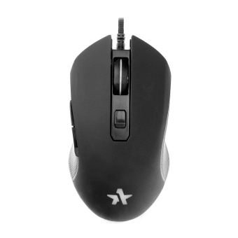 Мышь игровая Гарнизон GM-780G черн. 2400 DPI 6 кн RGB soft touch каб.1.5 м от магазина РЭССИ