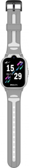 Смарт-часы Philips Kids W6610 1.69" IPS корп.темно-серый рем.темно-серый (CTW6610DG/00) от магазина РЭССИ