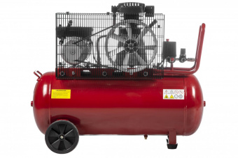 Компрессор поршневой Elitech КПР 100/360/2.2 масляный 320л/мин 100л 2200Вт красный/черный от магазина РЭССИ