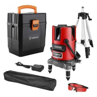 Лазерный уровень Deko DKLL02RB SET 4 от магазина РЭССИ