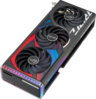 Видеокарта Asus PCI-E 4.0 ROG-STRIX-RTX4070TIS-O16G-GAMING NVIDIA GeForce RTX 4070TI Super 16Gb 256bit GDDR6X 2670/21000 HDMIx2 DPx3 HDCP Ret от магазина РЭССИ