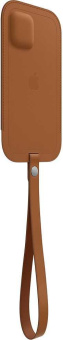 Чехол (футляр) Apple для Apple iPhone 12 Pro Max Leather Sleeve with MagSafe золотисто-коричневый (MHYG3ZE/A) от магазина РЭССИ