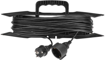 Удлинитель силовой PROconnect PROc-Uc (13-4914) 3x0.75кв.мм 1розет. 20м ПВС 6A пласт.рамка черный от магазина РЭССИ