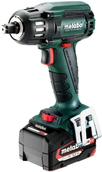Гайковерт Metabo SSW 18 LTX 400 BL аккум. патрон:квад.1/2" (кейс в комплекте) (602205650) от магазина РЭССИ