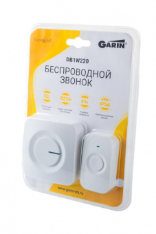 Звонок беспроводной GARIN DoorBell DB1W220 белый BL1 от магазина РЭССИ