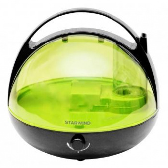 Увлажнитель воздуха Starwind SHC3415 25Вт (ультразвуковой) черный/зеленый от магазина РЭССИ