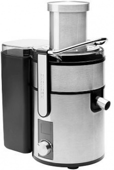 Соковыжималка центробежная Redmond RJ-M909 черный/металлик от магазина РЭССИ