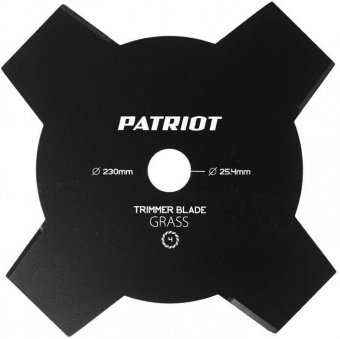 Нож смен. для садовых триммеров Patriot TBS-4 L=230мм (809115205) от магазина РЭССИ