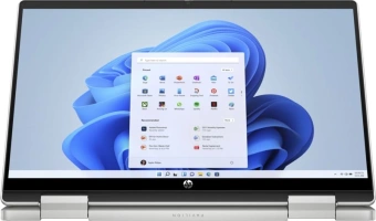 Ноутбук HP Pavilion x360 14-ek1015ci Core i7 1355U 16Gb SSD512Gb Intel Iris Xe graphics 14" IPS Touch FHD (1920x1080) Free DOS silver WiFi BT Cam (84J78EA) от магазина РЭССИ