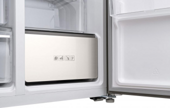 Холодильник Weissgauff Premium WSBS 736 NFBG Inverter Professional черный (двухкамерный) от магазина РЭССИ