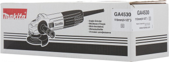 Углошлифовальная машина Makita GA4530R 720Вт 11000об/мин рез.шпин.:M14 d=115мм от магазина РЭССИ