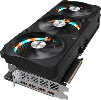 Видеокарта Gigabyte PCI-E 4.0 GV-N4080GAMING OC-16GD NVIDIA GeForce RTX 4080 16384Mb 256 GDDR6X 2535/22400 HDMIx1 DPx3 HDCP Ret от магазина РЭССИ
