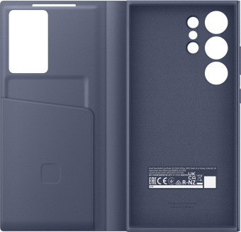 Чехол (флип-кейс) Samsung для Samsung Galaxy S24 Ultra Smart View Wallet Case S24 Ultra фиолетовый (EF-ZS928CVEGRU) от магазина РЭССИ