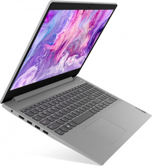 Ноутбук Lenovo IdeaPad 3 15IGL05 Pentium Silver N5030 8Gb SSD256Gb Intel UHD Graphics 605 15.6" IPS FHD (1920x1080) Free DOS grey WiFi BT Cam (81WQ0082RK) от магазина РЭССИ