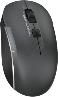 Мышь A4Tech Fstyler FB26CS Air серый/черный оптическая (2000dpi) silent беспроводная BT/Radio USB для ноутбука (4but) от магазина РЭССИ