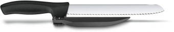 Нож кухонный Victorinox Swissclassic DUX-MESSER (6.8663.21) стальной лезв.210мм черный от магазина РЭССИ