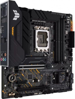 Материнская плата Asus TUF GAMING B660M-PLUS D4 Soc-1700 Intel B660 4xDDR4 mATX AC`97 8ch(7.1) 2.5Gg RAID+HDMI+DP от магазина РЭССИ