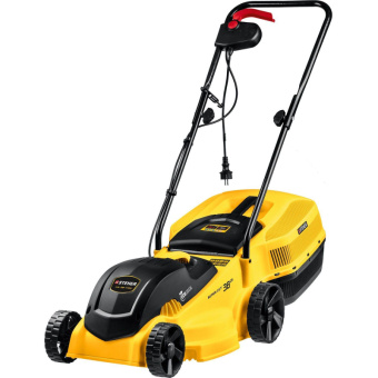 Сетевая газонокосилка STEHER 1700 Вт LM-38-1700 от магазина РЭССИ