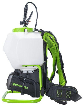 Опрыскиватель Greenworks G40BPS аккум. ранц. 15л белый/зеленый (5300007) от магазина РЭССИ