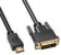 Картинка Кабель Buro HDMI-19M-DVI-D-3M HDMI (m) DVI-D (m) 3м феррит.кольца от магазина РЭССИ Кабель Buro HDMI-19M-DVI-D-3M HDMI (m) DVI-D (m) 3м феррит.кольца от магазина РЭССИ