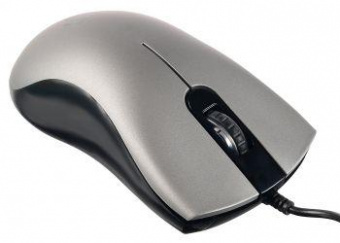 Мышь Оклик 375M серый/черный оптическая (1600dpi) USB (3but) от магазина РЭССИ